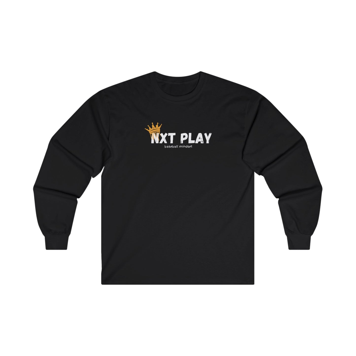 NXT Play Crown Black Adult Long Sleeve Tee