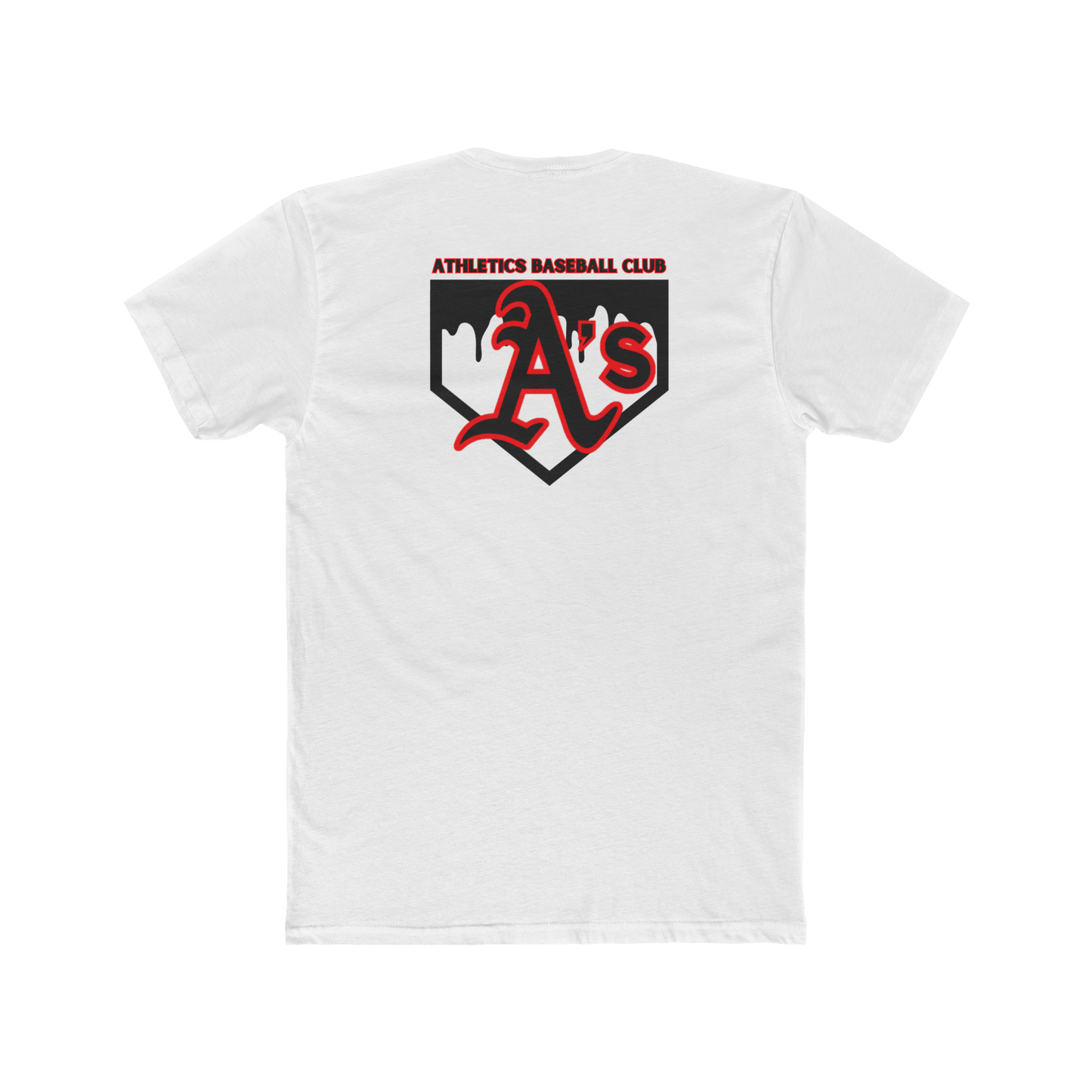 Athletic's Baseball Drip Plate T-shirt