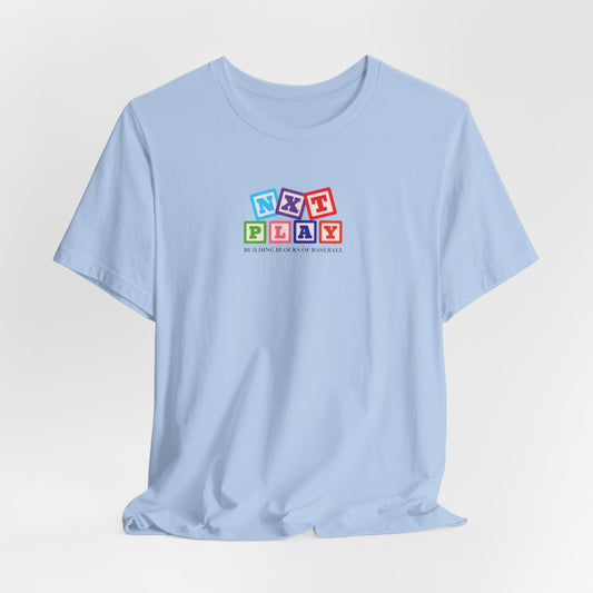NXT Play Building Blocks Baseball Adult T-Shirt