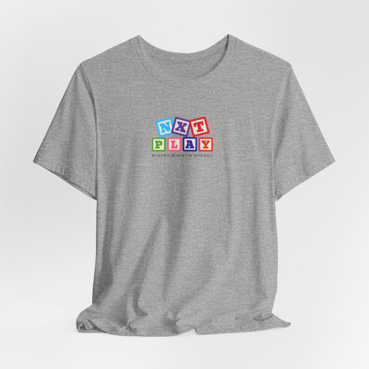 NXT Play Building Blocks Bsbl Adult T-Shirt