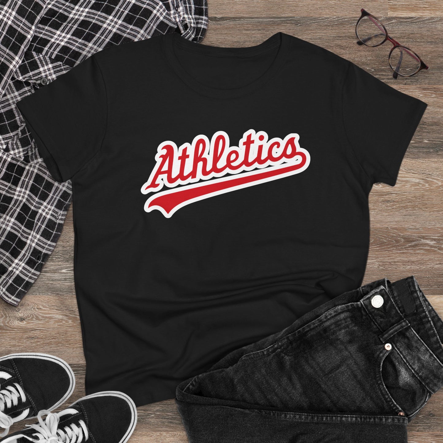 Athletics Script Women's T-Shirt