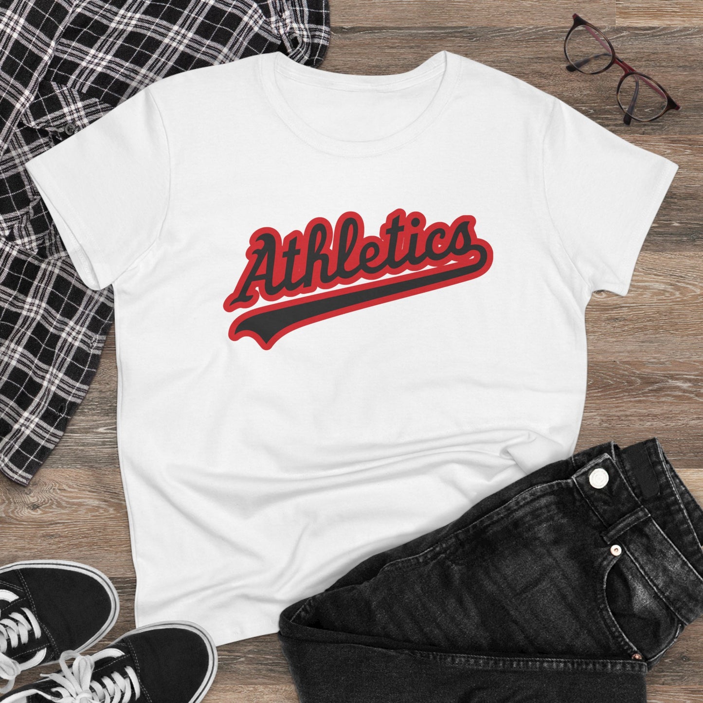 Athletics Script Women's T-Shirt