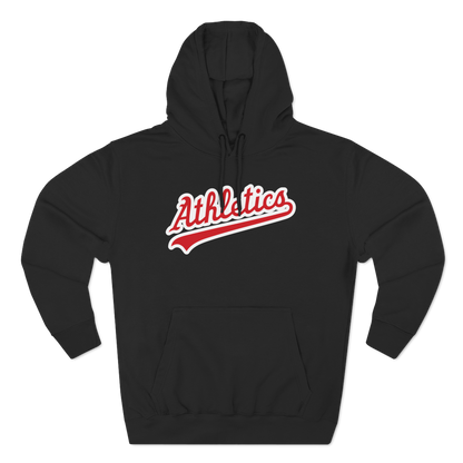 Athletics Baseball Script Hoodie