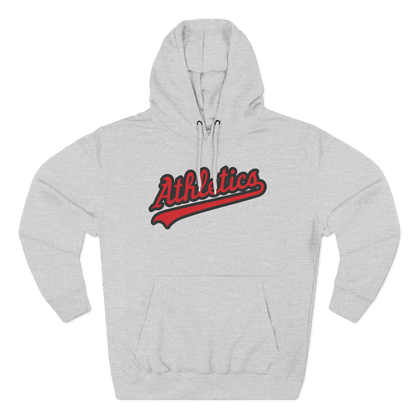 Athletics Baseball Script Hoodie