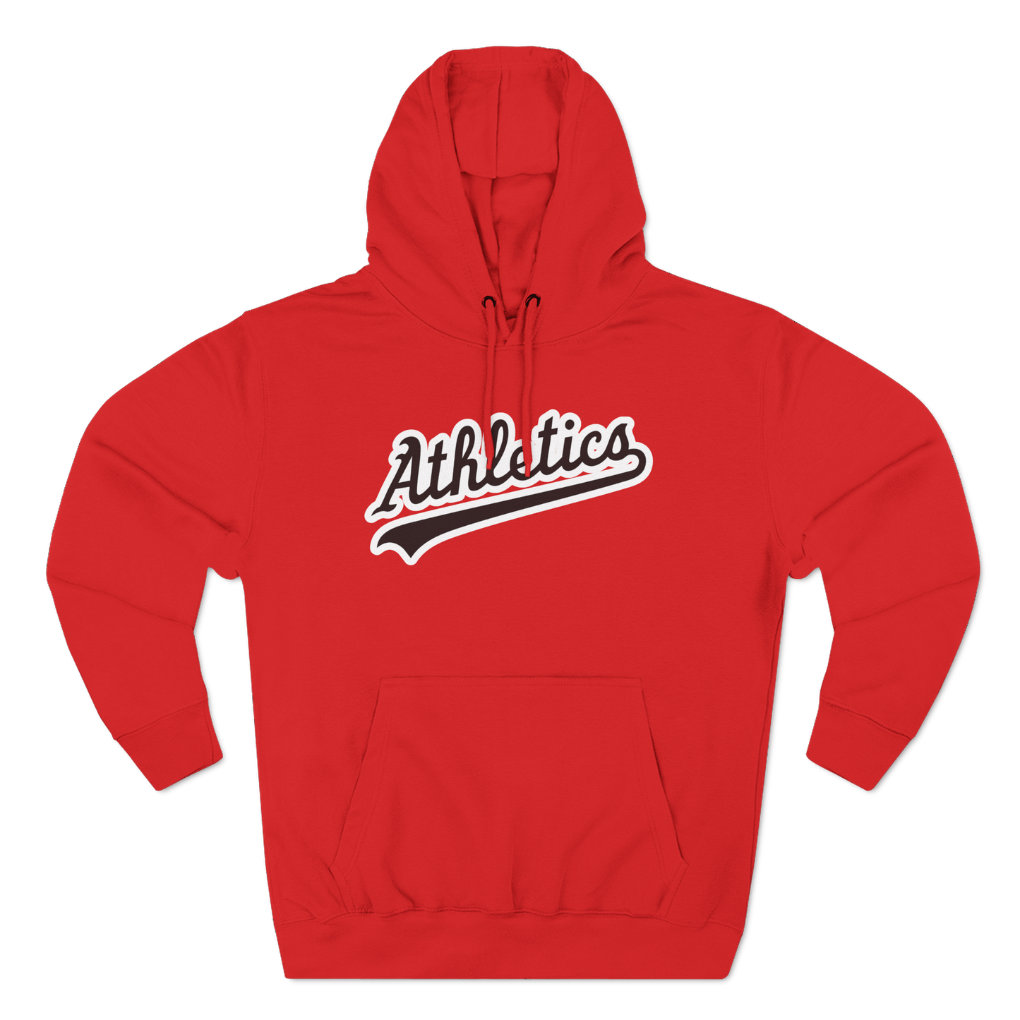 Athletics Baseball Script Hoodie