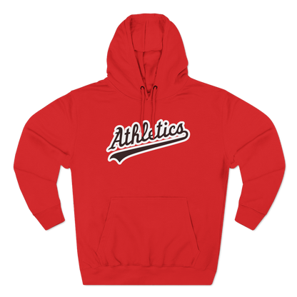 Athletics Baseball Script Hoodie