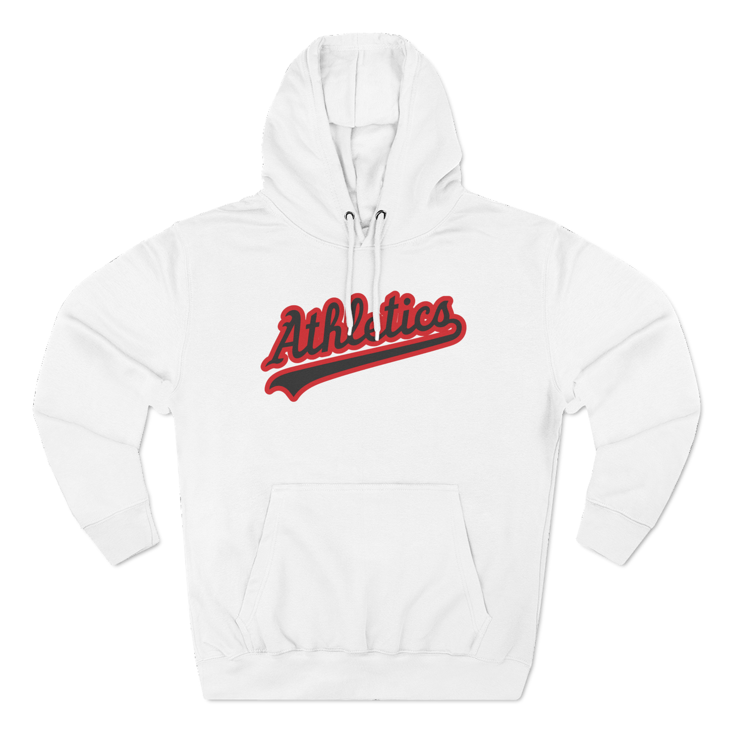 Athletics Baseball Script Hoodie