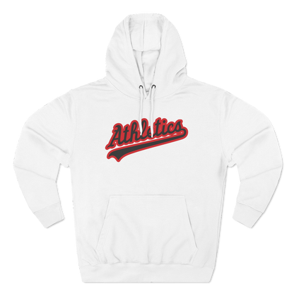 Athletics Baseball Script Hoodie
