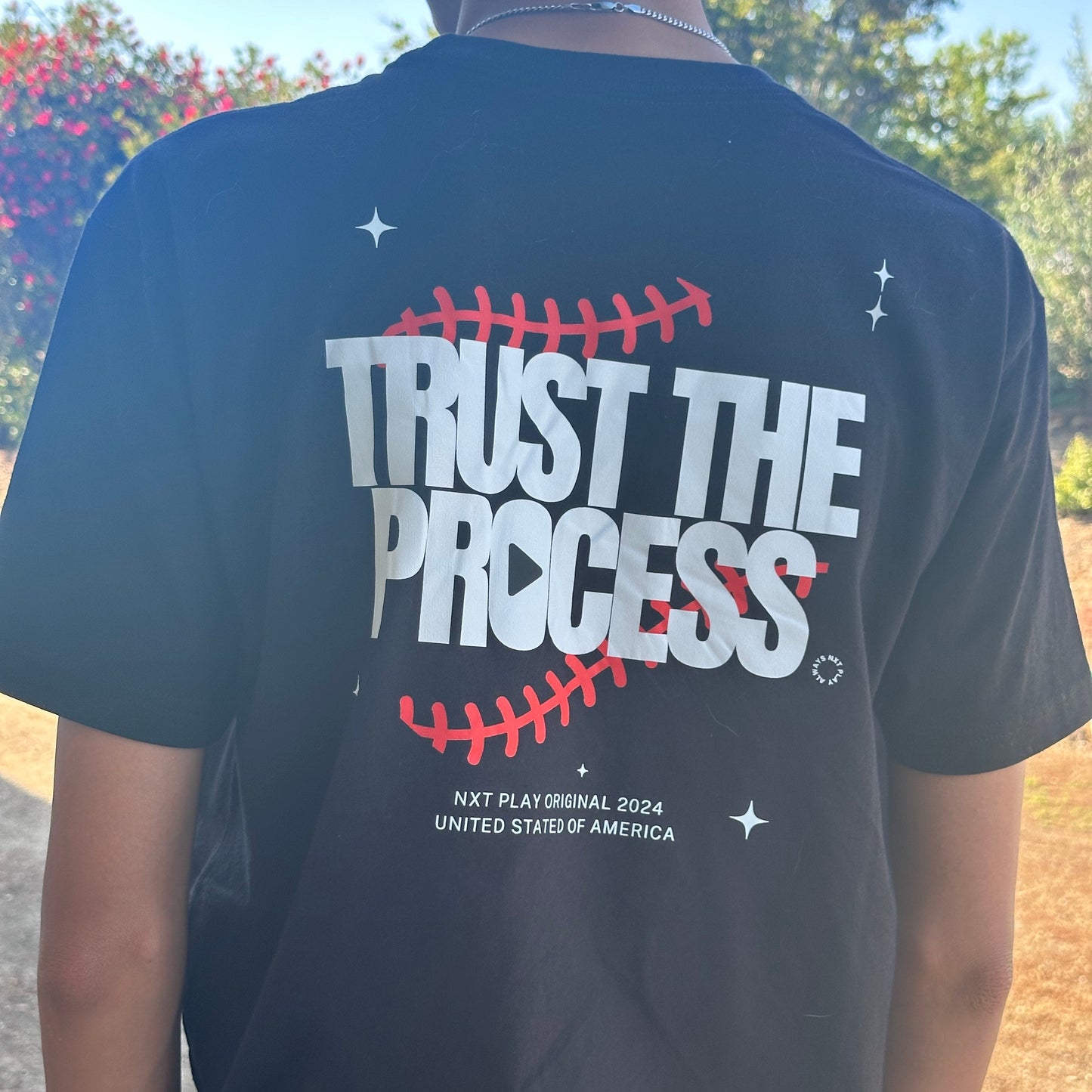 NXT Play Trust the Process Bsbl Youth Tee
